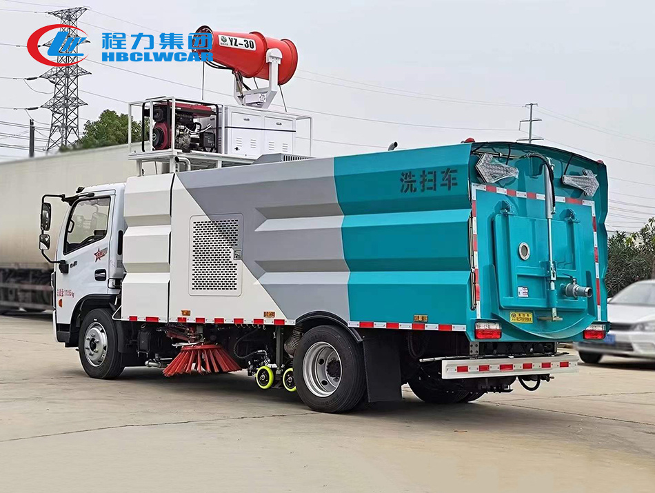 東風大多利卡洗掃車4方塵箱.5方水箱
