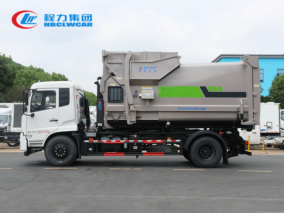 東風天錦14方勾臂垃圾車