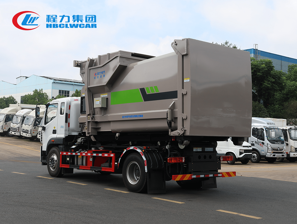福田奧鈴勾臂垃圾車(chē)